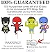 Super Cute Superhero Party Supplies + FREE Superhero Cake Topper - Superhero Birthday Party Supplies - Superhero Cupcake Toppers for Superhero Party for Marvel Party Supplies - Superhero Decoration