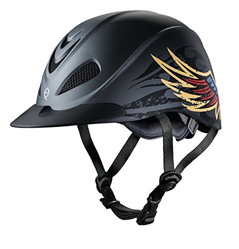 Troxel Western Rebel Helmet - SureFit Pro, Low Profile, Matte Finish - Thunderbird