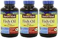 Nature Made Fish Oil 1000mg, 300mg Omega-3, oSQbm Liquid Softgels - 250 Count (3 Pack)