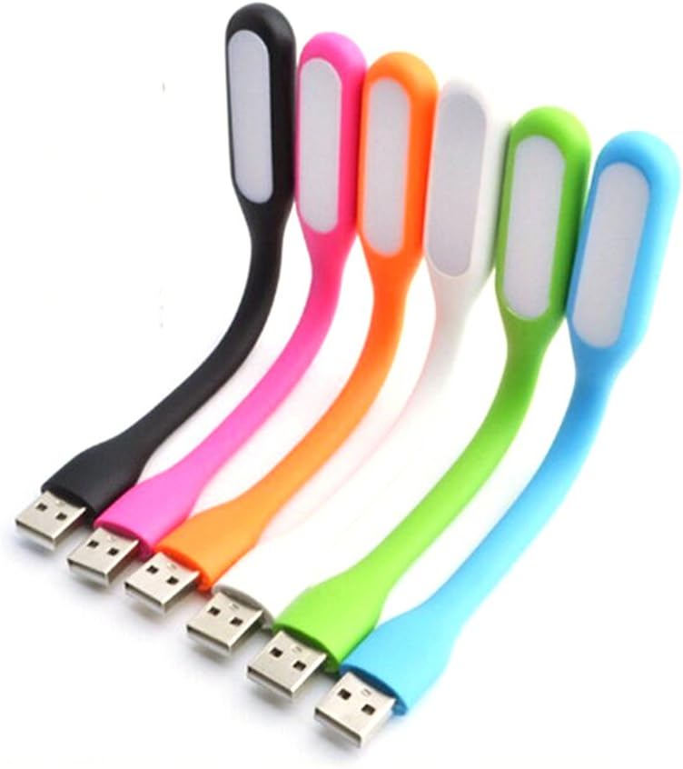 Dolpuna Mini USB LED Light Keyboard Lamp Suitable for Night Working and Book Reading（6 Packs）