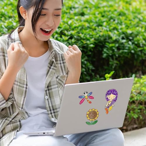 Kit Adesivos De Pintura Com Diamantes Para Crianças Infantil