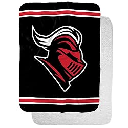 Rutgers University Primary Logo Stripes Sherpa