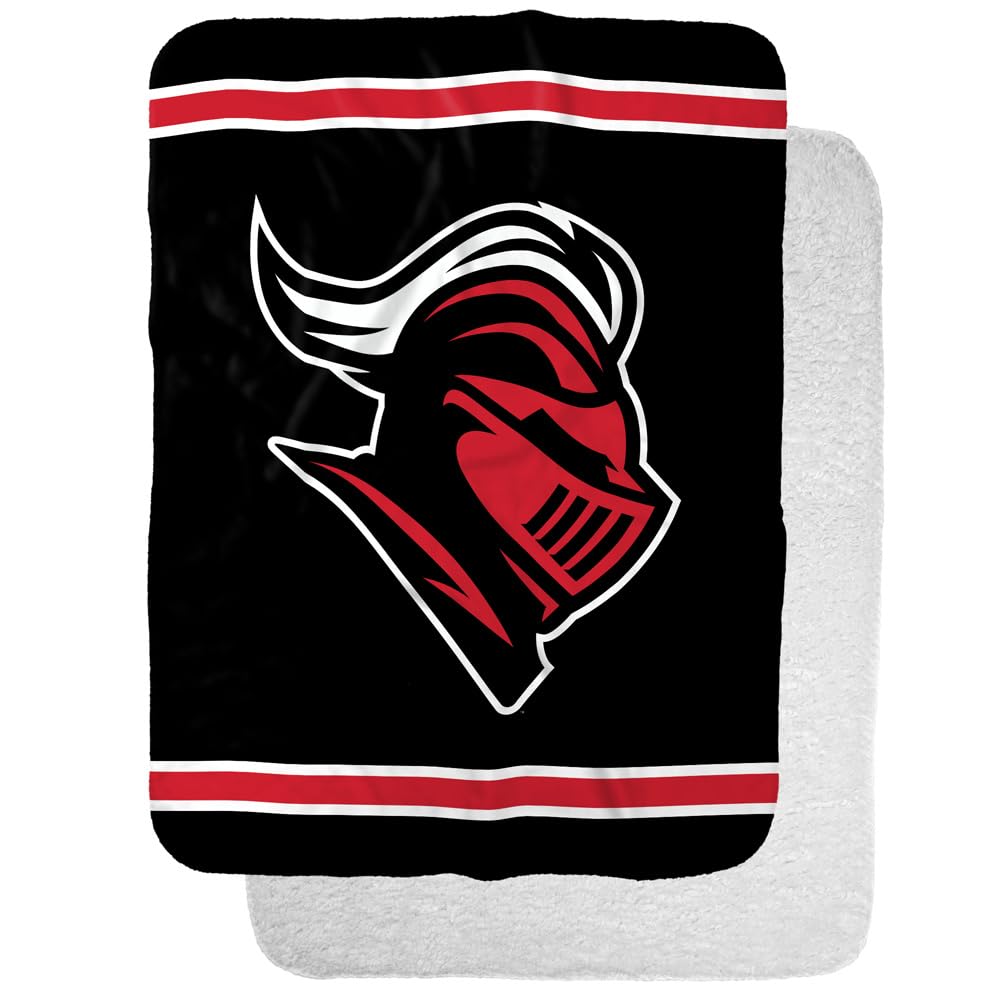 Rutgers University Primary Logo Stripes Sherpa
