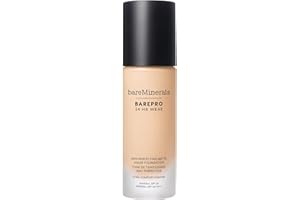 bareMinerals Barepro 24HR Wear Matte Liquid Foundation Mineral SPF 20, Full Coverage Foundation Makeup, Oil-Free, Vegan