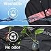 HOUSE DAY Garment Bags for Storage 5 Pack 42 inch Garment Bags for Travel Foldable Storage Bags Suit Covers For Closet,Washable Garment Suit Cover for Dresses,Suits,Coats