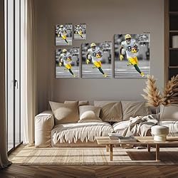 B.B.F MAKE American Football Sports Canvas Wall Art