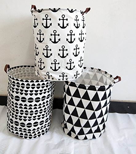 6 CLOCOR+Storage+Bin+Cotton+storage+Basket+Round