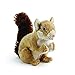 DEMDACO Gathering Squirrel Light Brown Children's Plush Beanbag Stuffed Animal Toy