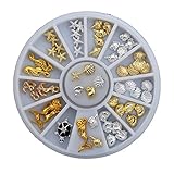 1 Box Seashell Starfish Mermaid 3D Decorations Ocean Nail Deco