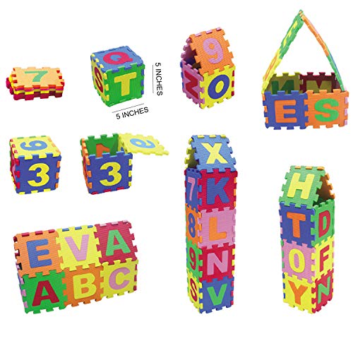 1 36+Piece+Interlocking+Alphabet+Colorful+Dimple