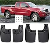 Mud Flaps Splash Guards Heavy Duty Molded Set with