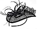 Fascigirl Sinamay Fascinator Pillbox Hat Hair Hoop Tea Party Derby Cocktail Hat for Women