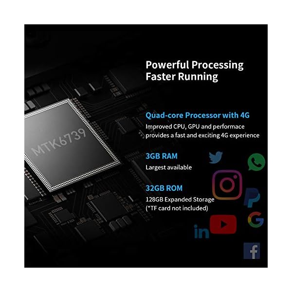 Mobile-PhoneEL-D60-PRO-4G-Smartphone-SIM-Free-Phones-Unlocked-Android-10-Phone-with-61-inches-Waterdrop-Screen4000mAh3GB32GB128GB-Extenstion-13MP-Triple-Camera-Face-IDFingerprint-Red EL 4G Mobile Phones SIM Free Unlocked Smartphones D60 PRO 6.1 Inch Android 10 3GB RAM 32GB ROM / 128GB Extension 13MP…