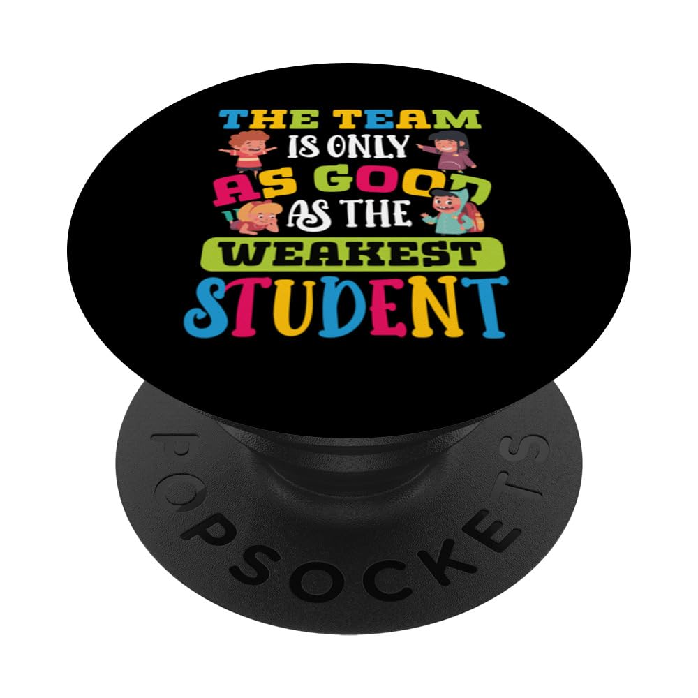 Teacher survival kit items team as good as weakest teaching PopSockets Swappable PopGrip