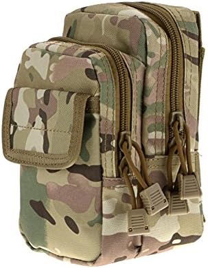 LBOJA Tactical Portable Camouflage Pouch Belt Waist Pack Bag Military Phone Pocket