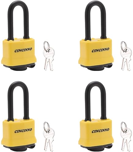 Master Lock Serrature A Chiave Uguale #3KA-2 – Set Di 2 Serrature, Ideali Per Cancelli, Caselli, Armadietti - Foto 7