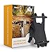 Fnova Bike Phone Mount, Silicone Adjustable Bicycle Phone Holder, Universal Cradle for Any Smartphone with 4.5-5.5 Inch Screens and All Bicycle Handlebars, Attach and Detach in Seconds
