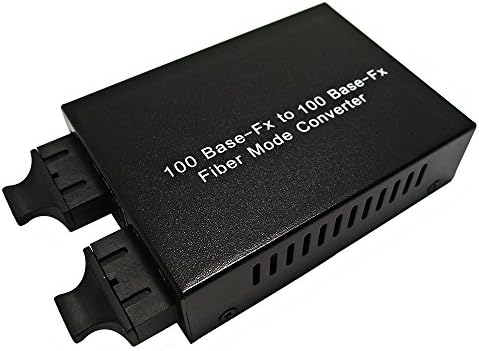 10/100 multimode to singlemode converter (bi-directional) 20km SC (1310nm)