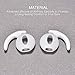 3 Pairs AirPods Ear Hooks Covers Compatible with Apple AirPods 1 & 2, Xoomz Anti-Slip EarPods/Earbuds/Ear Hooks for Apple AirPods 1 & 2 - White