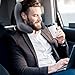 Mudder Car Travel Pillow Head Chin and Neck Support Pillow Rest, Memory Foam Neck Pillow for Car Comfort Claw-Style with Machine Washable Cover (Gray)