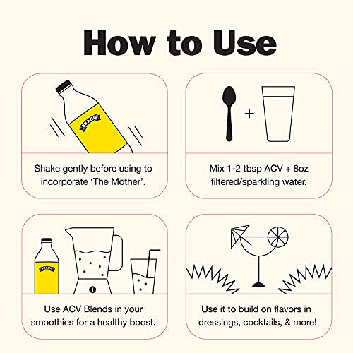 Bragg Organic Apple Cider Vinegar Blends 16oz, with Orange Tart Cherry