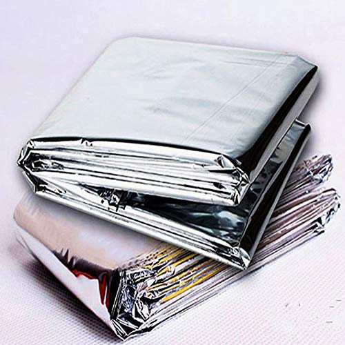 Tcplyn Lifesaving Blanket Emergency Blanket Outdoors Waterproof Throw Blanket Outdoor Product For Traveling, Camping, Hiking