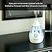 Personal Portable Ultrasonic Cool Mist Humidifier | 650 ML Reservoir, 10 Hour Runtime, Travel Friendly, Single Touch Operation | BONUS WICK FILTER, Whisper Quiet, Compact | HoMedics