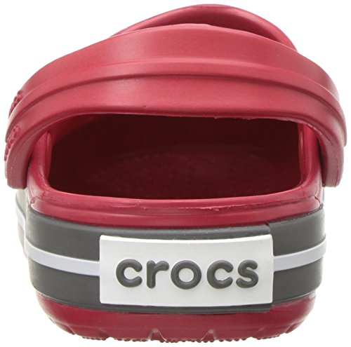 Crocs Kids' Crocband Clog , Pepper/Graphite, 3 Little Kid