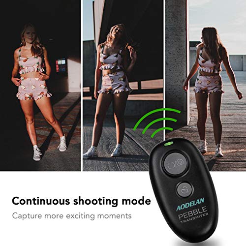 AODELAN Wireless Shutter Remote Release Control, Camera Wired Remote Control Cord for Panasonic GH4 GH5 GH5S G9 G7 G85 GX8 GX7 FZ1000 FZ2500 for Olympus E-M1 E-M5 Mark II E-M10 Mark II Pen-F Cameras - Thumbnail 2
