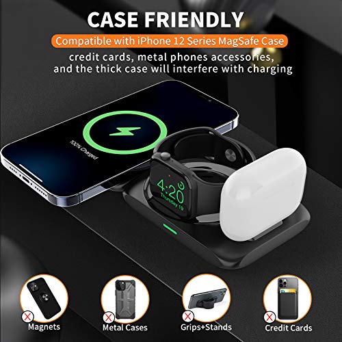 KKM Wireless Charger, 4 in 1 Detachable Charging Station