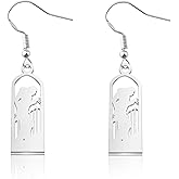 OKEYCH Horror Movie Inspired Gift Vampire Design Earrings Horror Fan Jewelry Cosplay Merch