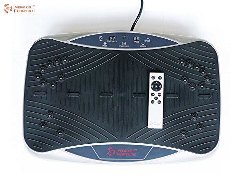 VT Full Body Vibration Platform Fitness Machine - Pivotal Oscillation - Compact Size - Quiet - Timer - 60 Speed Level, VT017