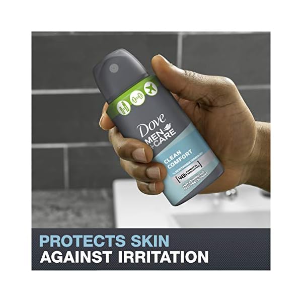 Dove-MenCare-Clean-Comfort-perfect-for-Travel-Compressed-Anti-perspirant-Deodorant-48h-Sweat-Odour-Protection-Deodorant-Spray-75-ml-Multipack Dove Men+Care Clean Comfort perfect for Travel Compressed Anti-perspirant Deodorant 48h Sweat & Odour Protection…
