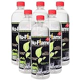 Nu-Flame Bio Ethanol Ventless Fireplace Fuel, 6 Liters
