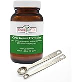 Foods For Gut Oral Care Probiotics Powder 200 Billion CFU | Made in USA | No Additives | Direct from Manufacturer | No Third-Party Storage | ENT & Upper Respiratory Immune Support | 30 Grams (1.05 Oz)