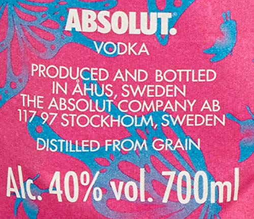 Absolut Vodka Original – Tomorrowland Festival Limited Edition mit Tomorrowland Drink Rezept auf der Flasche – 1 x 0,7 L – Bild 5