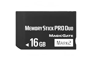 HSANYIUR High-Speed 16GB Memory Stick Pro Duo Mark2 - for PSP and Camera Memory Cards
