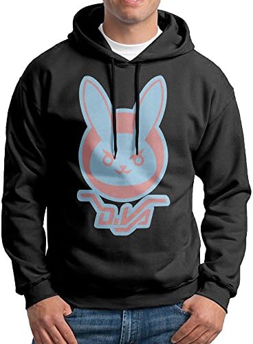 Jozie Men's Hoodies DVA LOGO Over First Size L Black