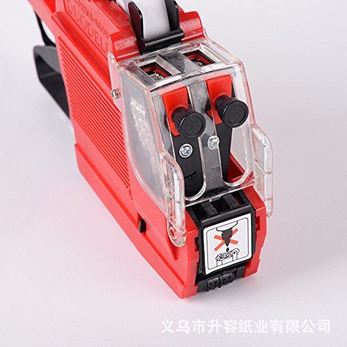 Tamicy MX-6600 Double Row Price Tag Label Gun (Red) - Thumbnail 4