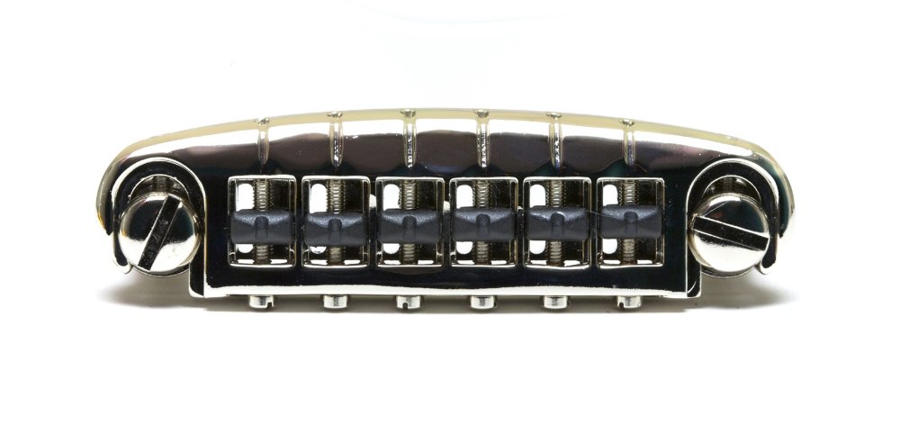 Graphtech Resomax Wrap Nw2 W/String Saver Saddles - Nickel, PS-8593-N0 — image 1
