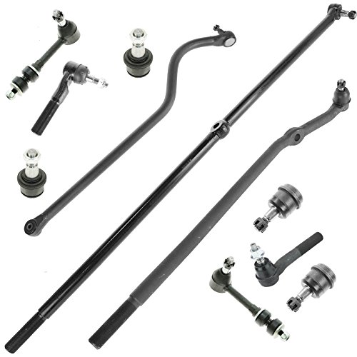 10 Piece Kit Ball Joint Tie Rod End Track Sway Bar Link LH RH for Ram 2500 3500