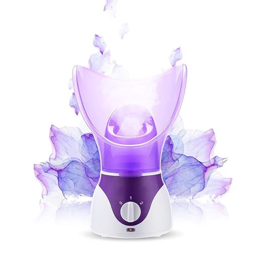 Bromose Face Steamer Warm Mist Moisturizing Facial Steamer Hot Mist