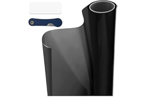 SMILFUY Car Window Tint Film for Auto Sun Shade Roll Width 30"×Length 19.68Ft Universal Dark Vinyl Protection Film with 20% VLT, Privacy Sunlight Heat UV Block Protection&Scratch Resistant (20%Vlt/30"×19.68')