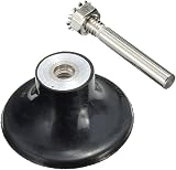 Bestgle 2 pcs 2" Disc Pad Holder Roll Lock Sanding Mandrel 1/4" Shank view 3