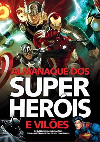 Livro Almanaque dos Super Heróis e Vilões