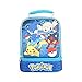 FAB Starpoint Pokemon Holographic Dual Compartment Blue Insulated Lunch Bag