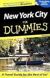 Front cover for the book New York City for Dummies by Bruce Murphy