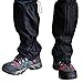 BINGUO Outdoor Essential Unisex Double Sealed Velcro Zippered Closure Water proof High Leg Gaiters Legging Cover 1 Pair