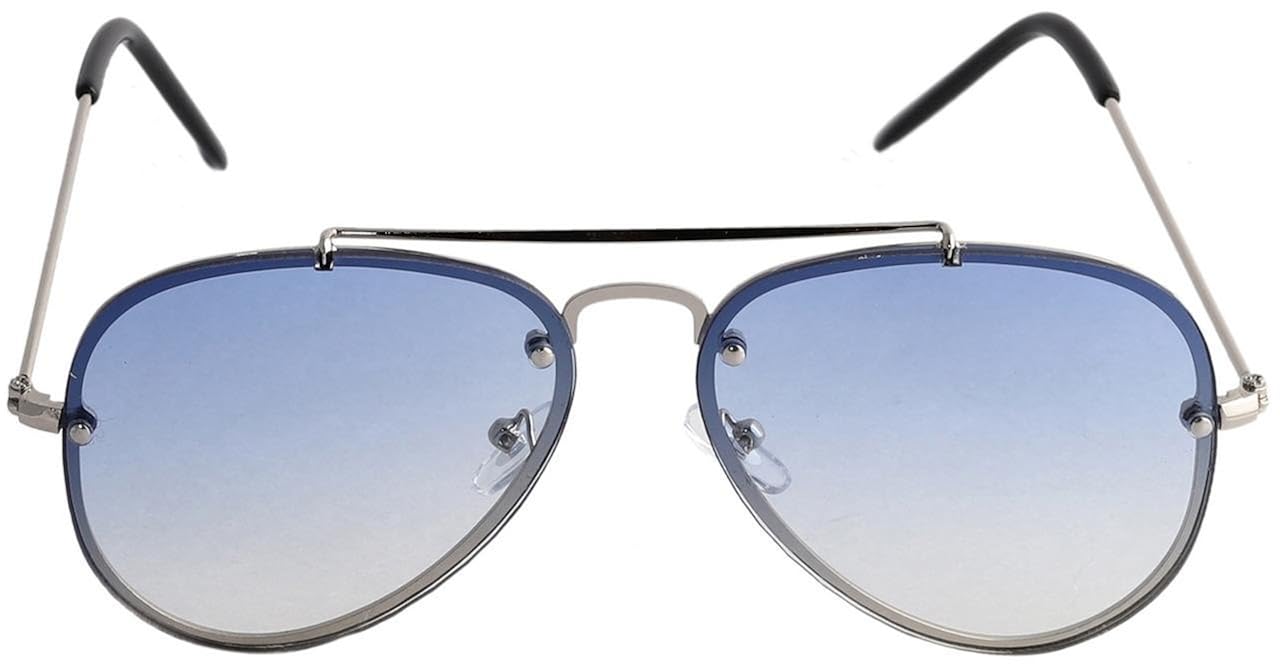 blue colour aviator sunglasses