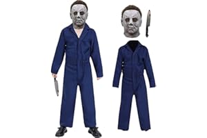 Kuberas Kids Killer Costume for Boys Scary Kills Jumpsuit Coveralls Mask with Blood Toy Halloween Cosplay Outfits